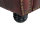 Sofa Chesterfield Hereford 2-Sitzer Echtleder rot