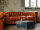 Sofa Chesterfield 3-Sitzer Echtleder vintage cracker