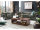 Sofa Chesterfield 3-Sitzer Echtleder gr&uuml;n