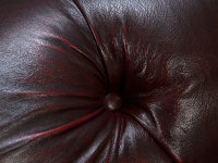 Sofa Chesterfield Hereford 3-Sitzer Echtleder rot