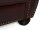 Sofa Chesterfield Hereford 3-Sitzer Echtleder rot