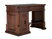 Computertisch Cambridge 120x60 Leder gr&uuml;n