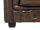 Ecksofa Chesterfield Echtleder I braun