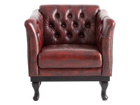 Sessel Chesterfield Dover rot