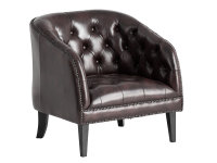Chesterfield Oakland Echtleder braun