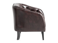 Chesterfield Oakland Echtleder braun