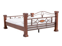 Bett Byzanz 180x200 braun