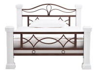 Bett Byzanz 180x200 wei&szlig;