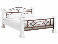 Bett Byzanz 200x200 wei&szlig;