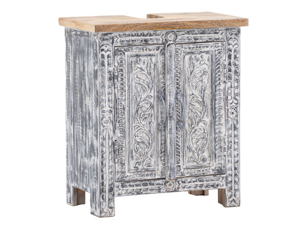 Waschbeckenunterschrank Santa Cruz grau