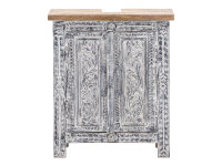 Waschbeckenunterschrank Santa Cruz grau