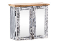 Spiegelschrank Santa Cruz grau