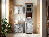 Spiegelschrank Santa Cruz grau