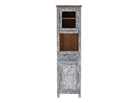 Hochschrank Santa Cruz grau