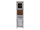 Hochschrank Santa Cruz grau