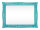 Spiegel Santa Cruz blau 80x60