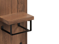 Garderobe Sydney Pinie dunkel