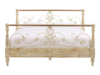 Bett Gladis 180x200 Mango weiss