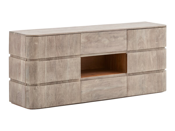 TV-Sideboard Kala Akazie grau