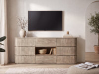 TV-Sideboard Kala Akazie grau