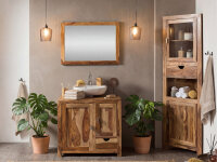 Spiegel Laros 80x55 Akazie