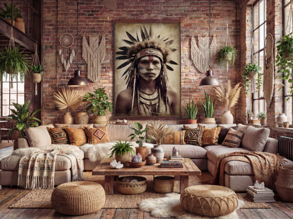 Wandbild Ethno - Heritage
