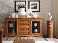 Rundschrank Merlow Akazie