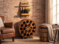 Weinregal Barrel