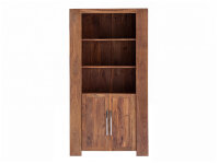 B&uuml;cherschrank Osbon silber Akazie