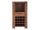 Bar Highboard Osbon Akazie - Metallgriffe Silber