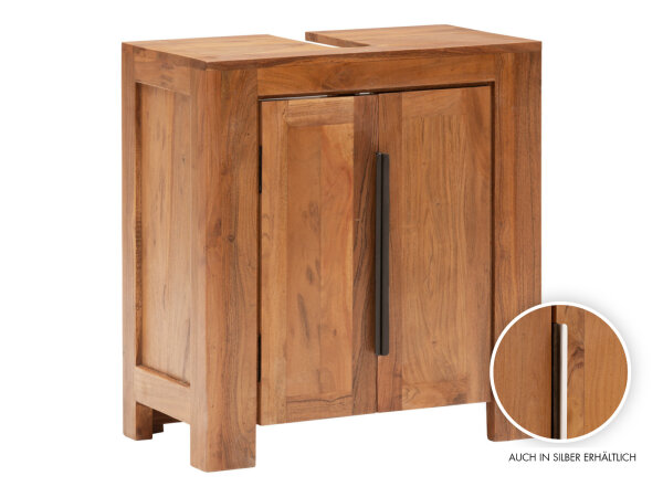Waschbeckenunterschrank Osbon Akazie