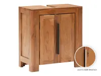 Waschbeckenunterschrank Osbon Akazie