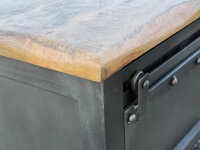Highboard Ripon Metall-Holz-Mix