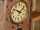 Ziegelform Uhr mit Fächer