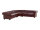 Ecksofa Chesterfield Echtleder III