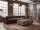 Sofa Chesterfield 6-Sitzer antik braun