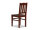 2er Set Holzstuhl Catana braun