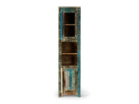 Bad Hochschrank Blue Lagoon