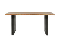 Esstisch Bullwer Akazie schwarz 170x90 cm