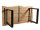 Esstisch Bullwer Akazie schwarz 170x90 cm